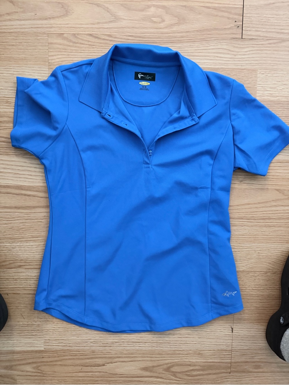 Greg Norman Collection Women's Royal Blue Short-Sleeve Golf Polo